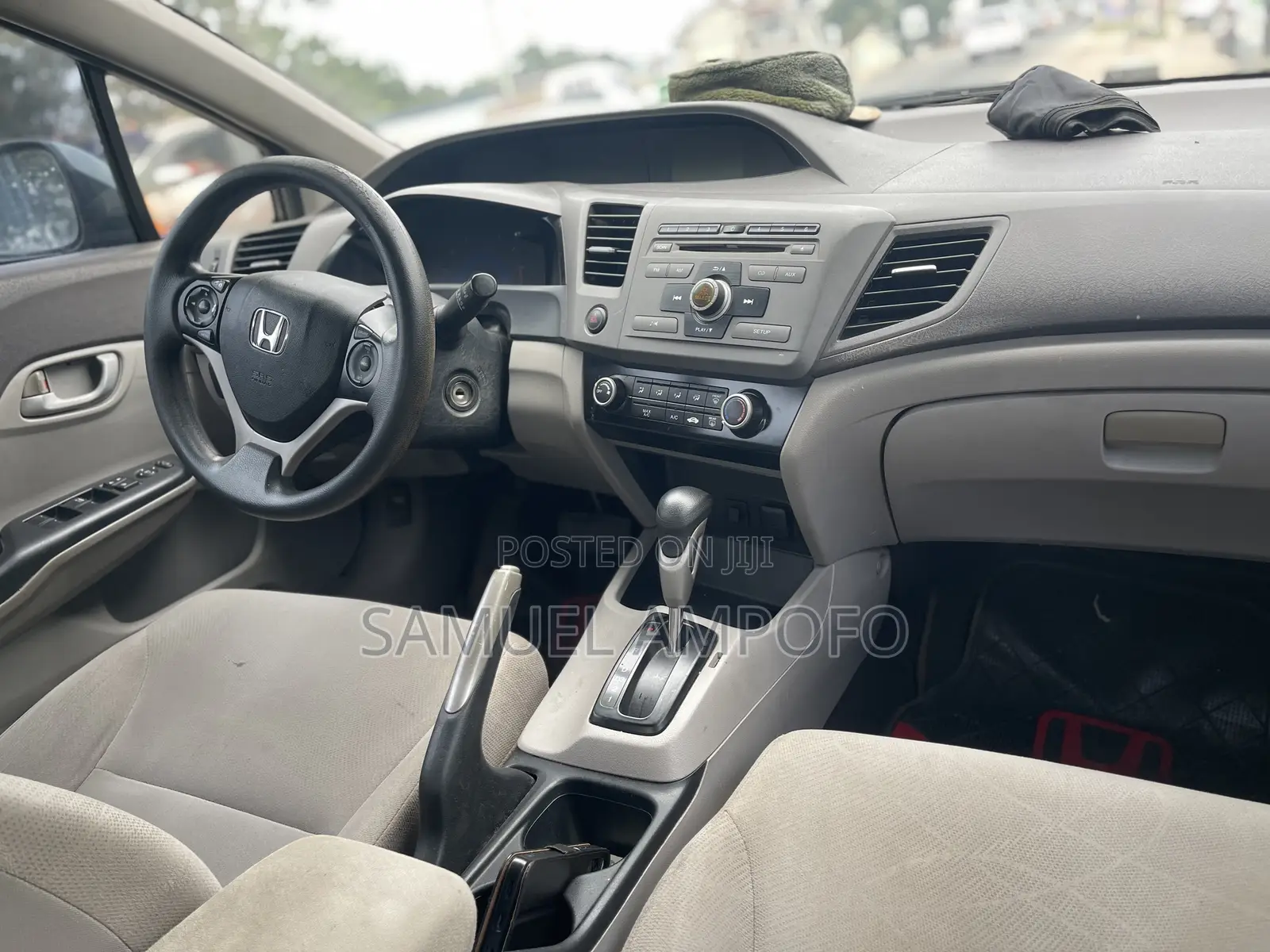 Honda Civic EX Sedan 2012 Gray