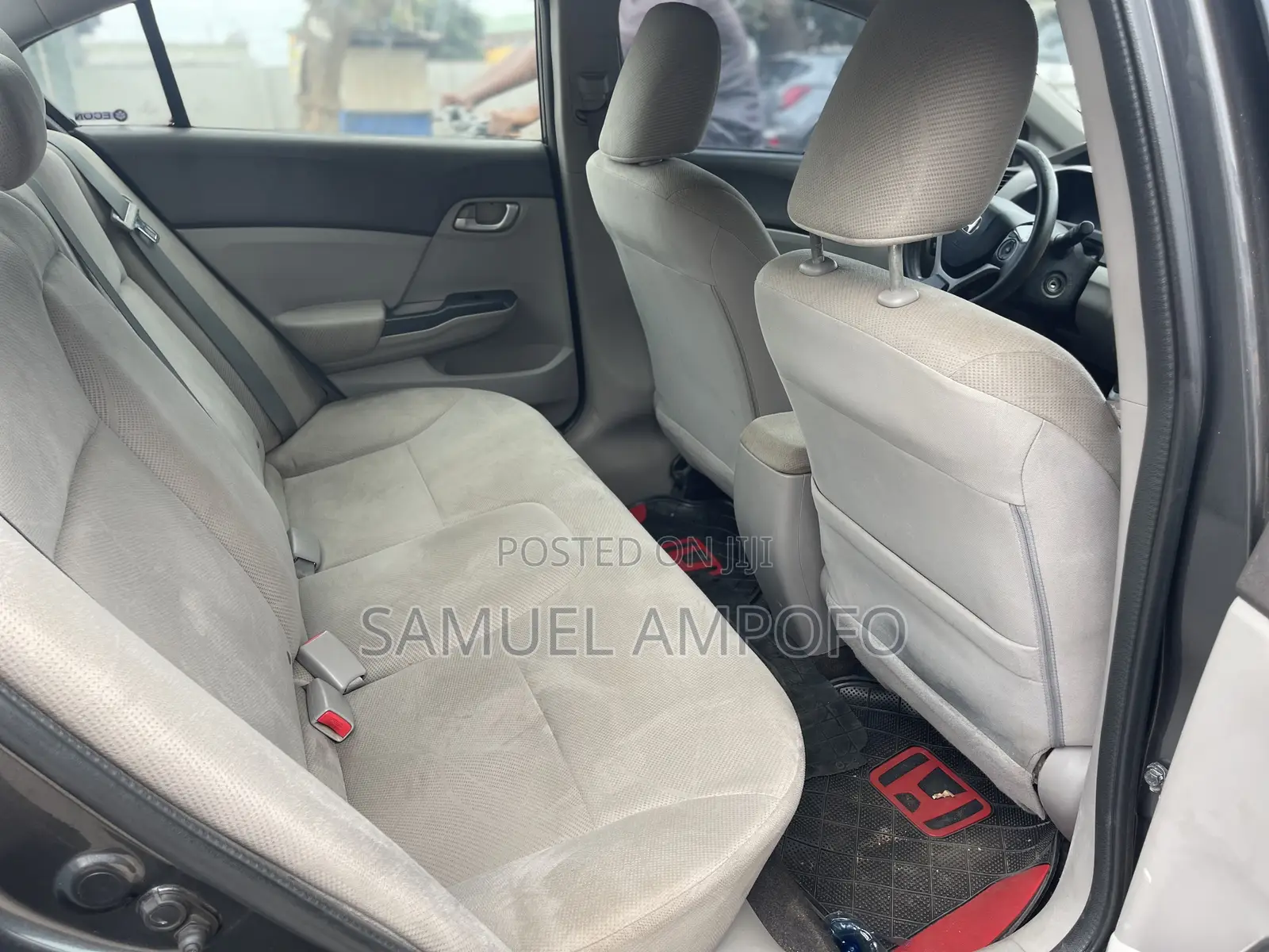 Honda Civic EX Sedan 2012 Gray