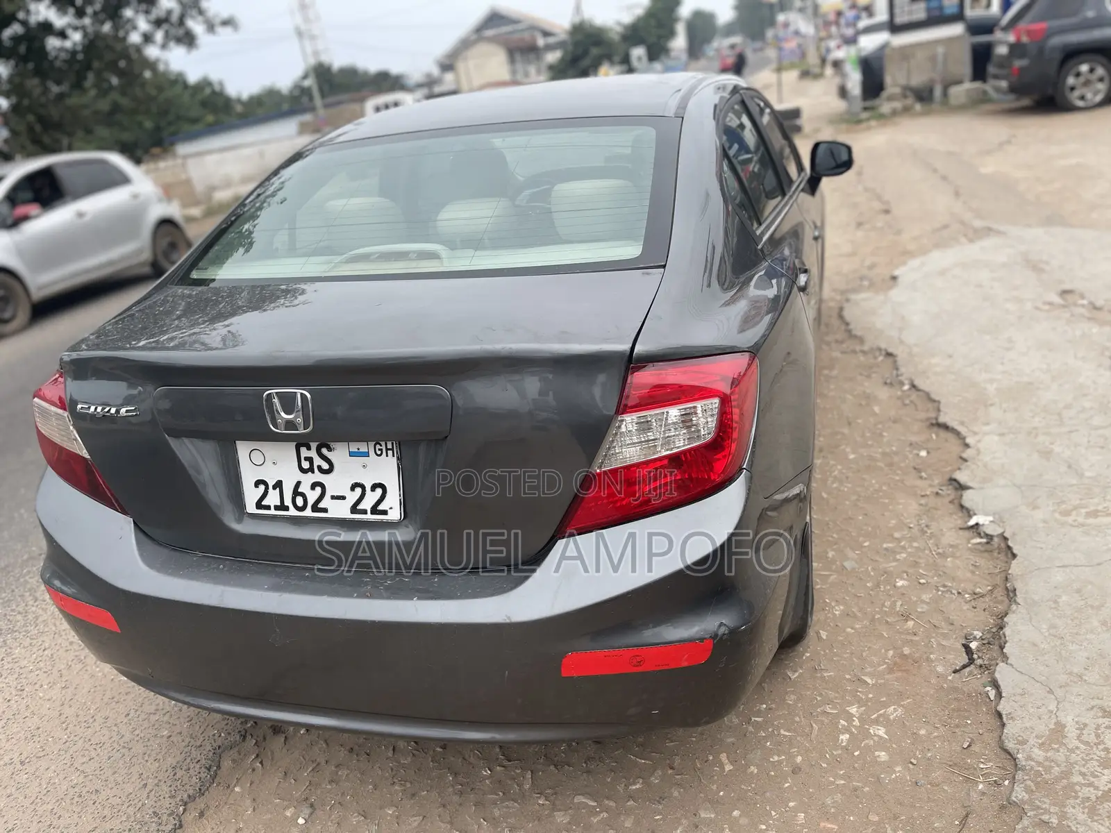 Honda Civic EX Sedan 2012 Gray