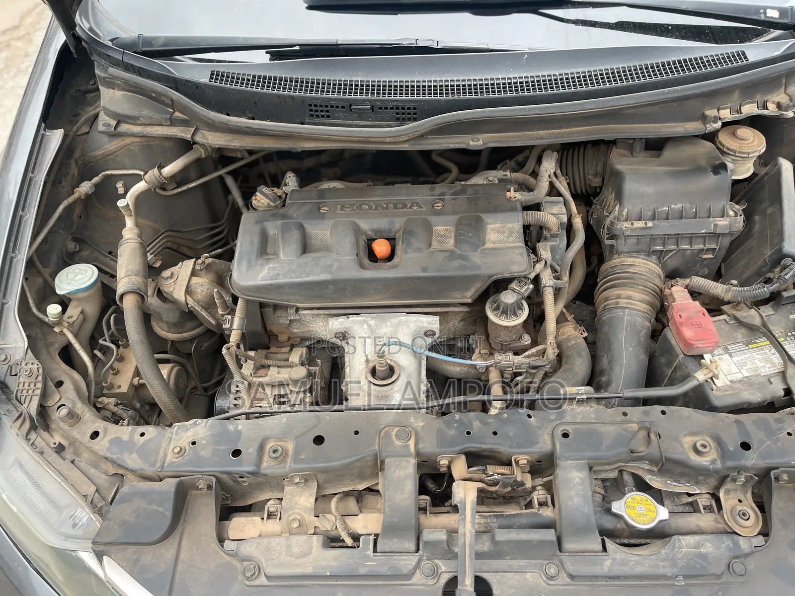 Honda Civic EX Sedan 2012 Gray