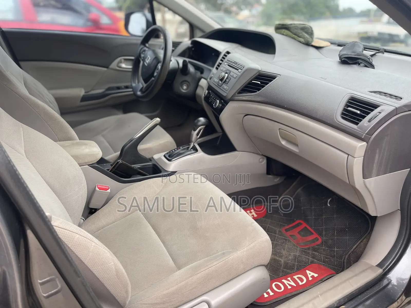 Honda Civic EX Sedan 2012 Gray