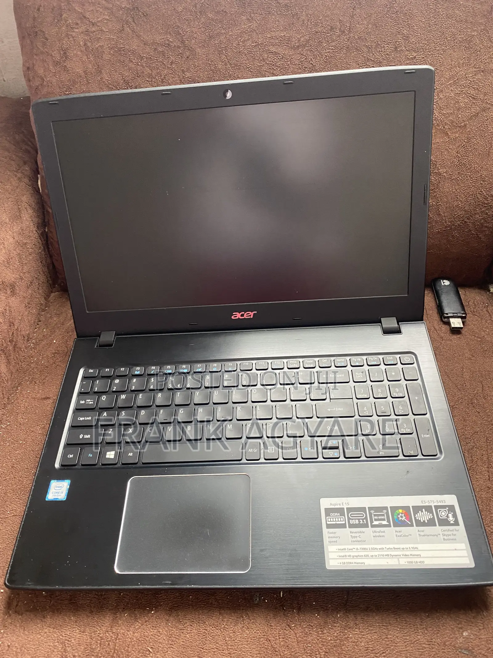 Laptop Acer Aspire E15 32GB Intel Core i5 HDD 1T