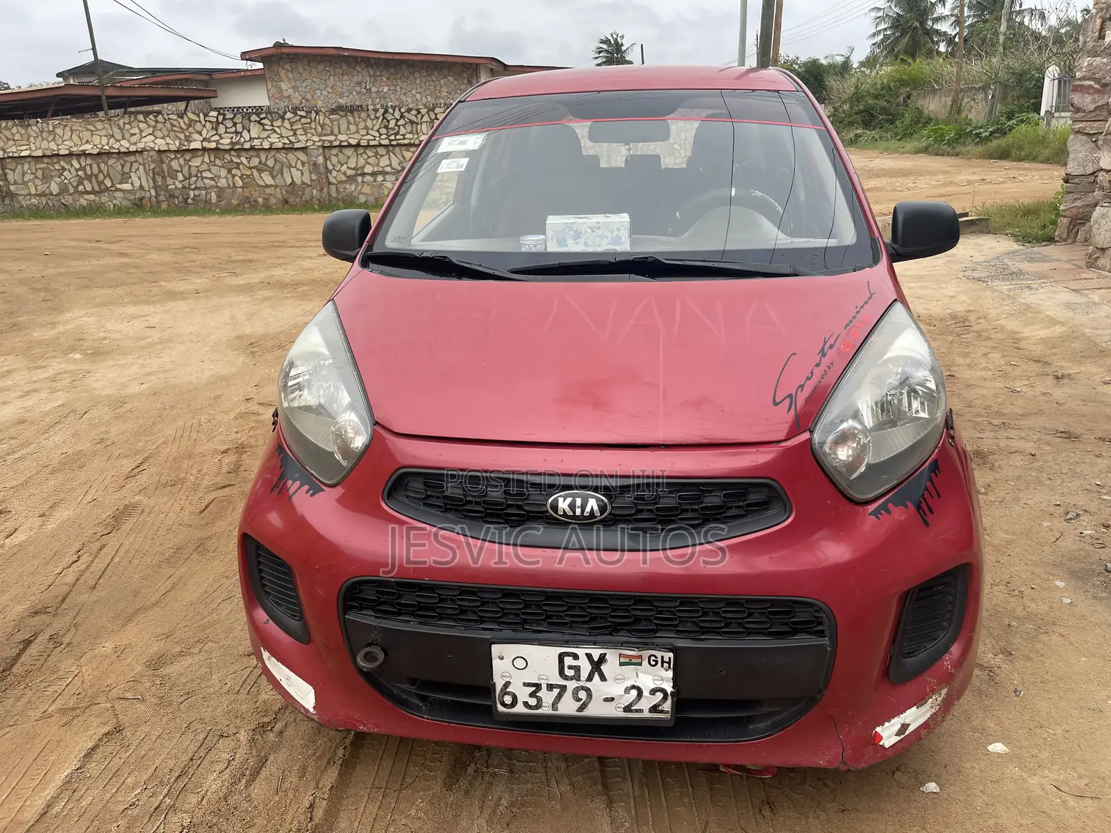 Kia Morning 2016 Red