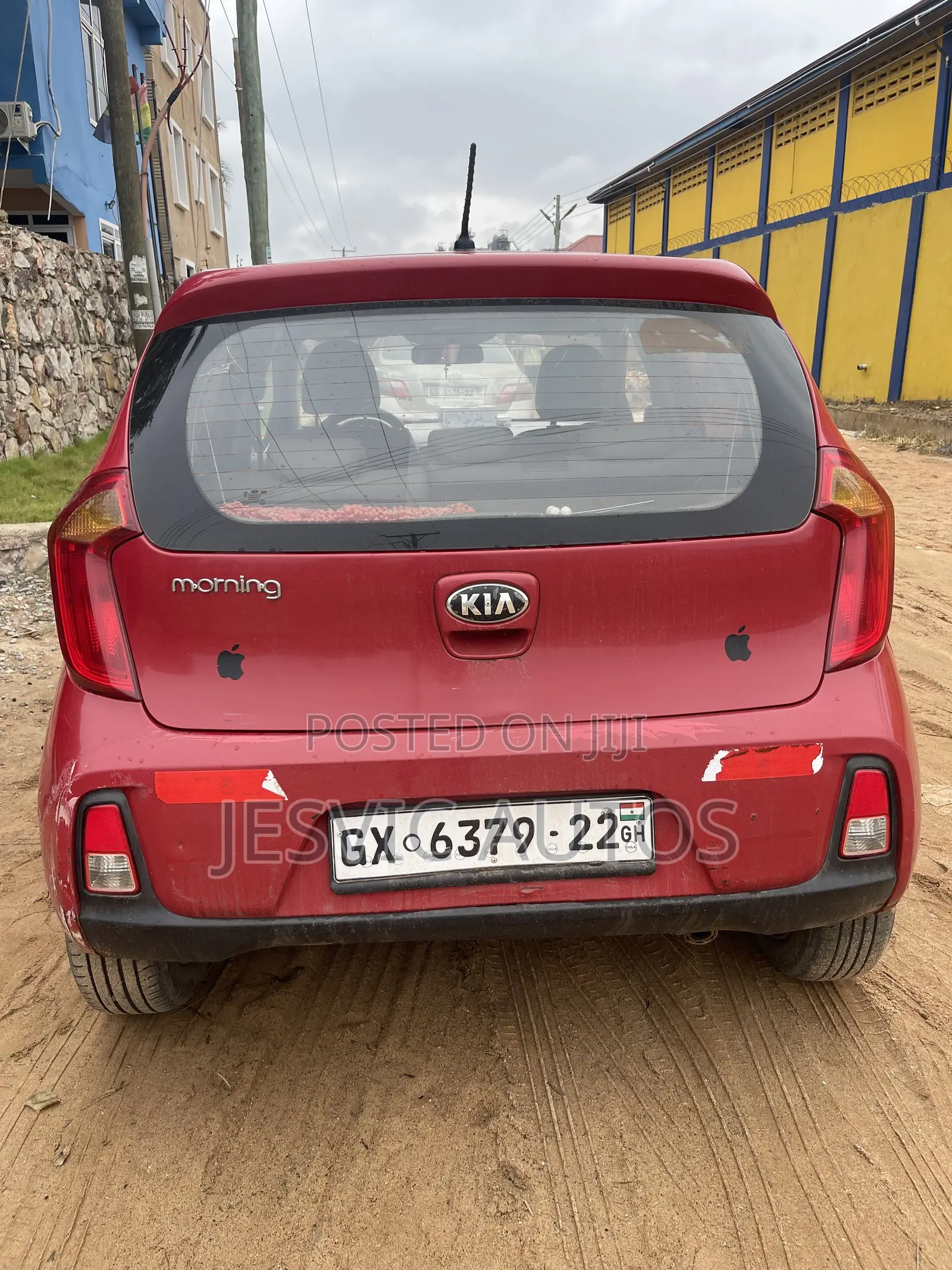 Kia Morning 2016 Red
