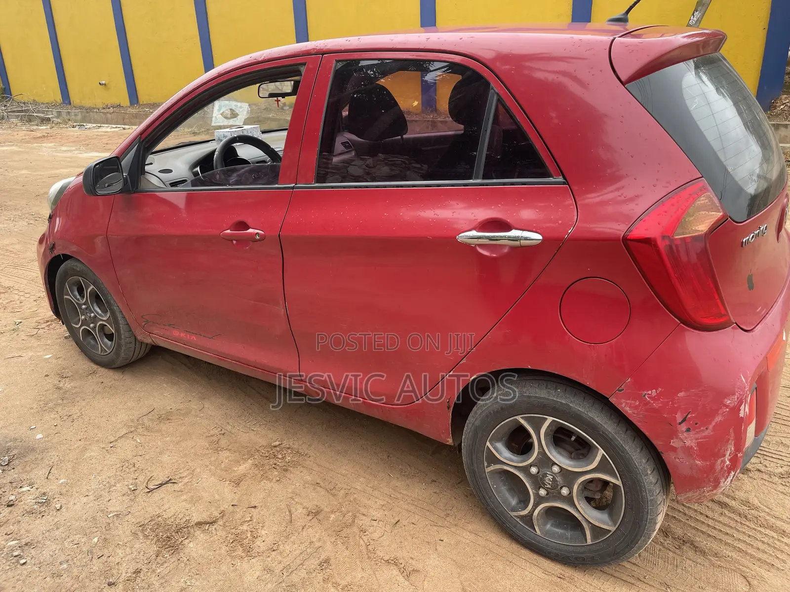 Kia Morning 2016 Red