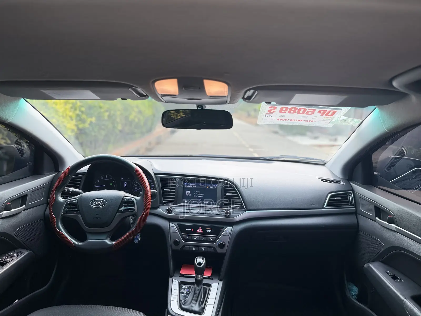 Hyundai Elantra SE Sedan FWD (2.0L 4cyl 6M) 2017 Black