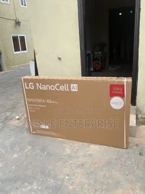 LG 65 Inch Nanocell Ai Nano80a HDR Smart TV