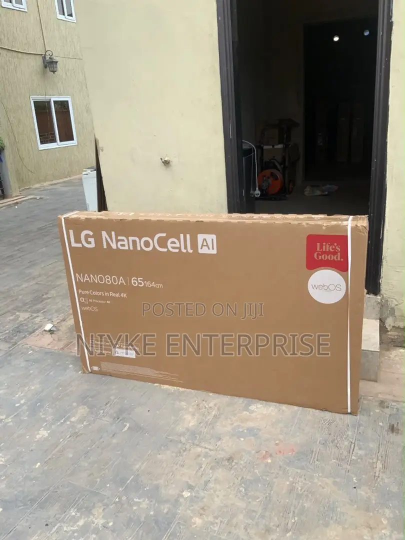 LG 65 Inch Nanocell Ai Nano80a HDR Smart TV