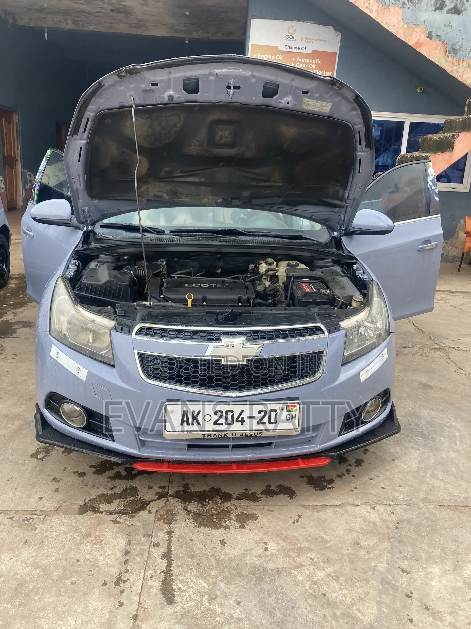 Chevrolet Cruze Eco 2012 Blue