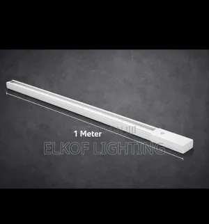 White Track Light Rail 1 Meter