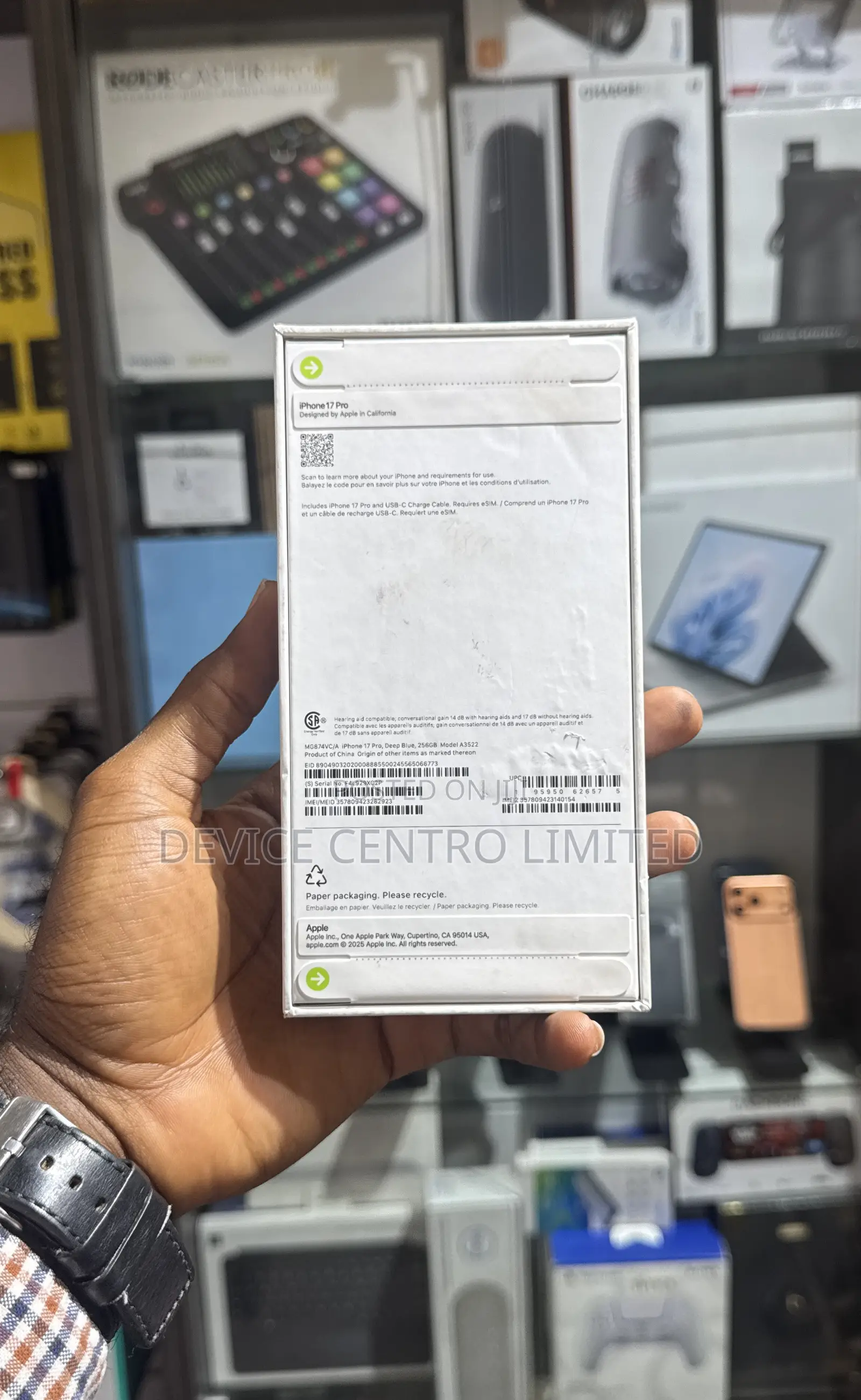 New Apple iPhone 17 Pro 256 GB Blue