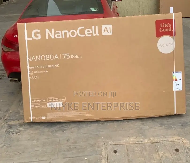 LG 75 Inch Nanocell Ai Nano80a HDR Smart TV