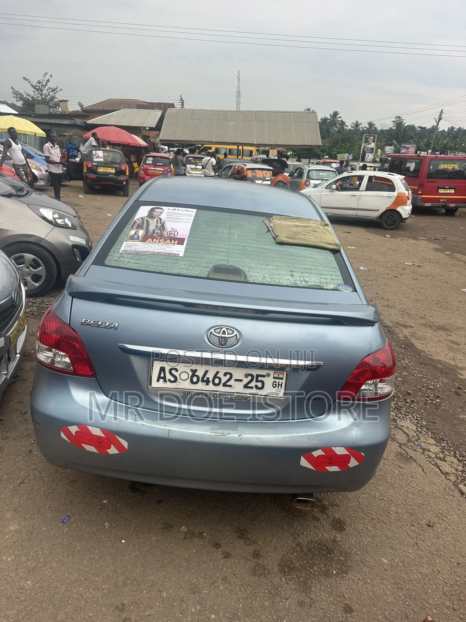Toyota Belta 2012 Blue