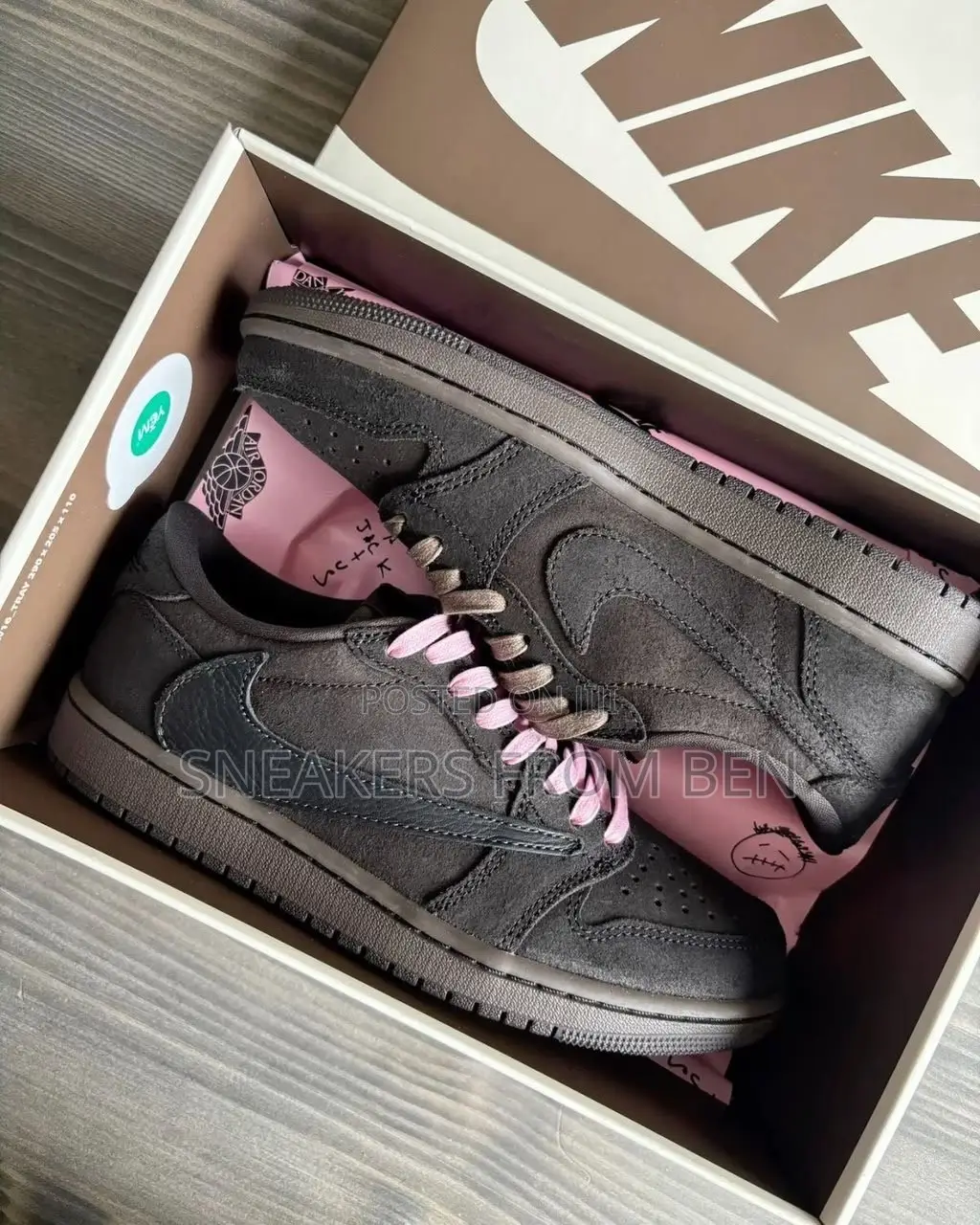 Jordan 1 Low Brown Travis Scott