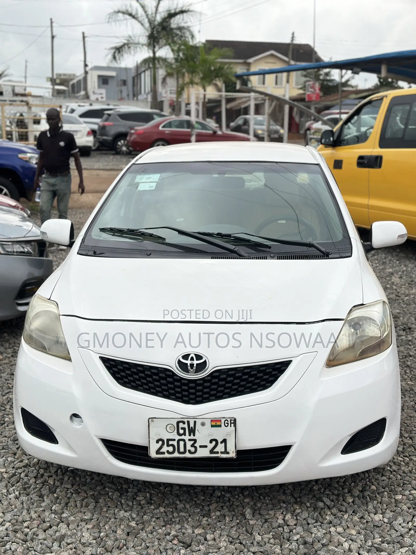 Toyota Belta 2012 White