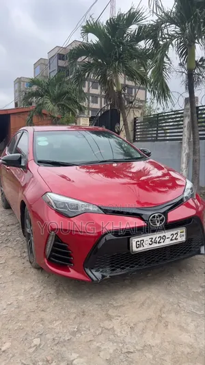 Toyota Corolla 2017 Red