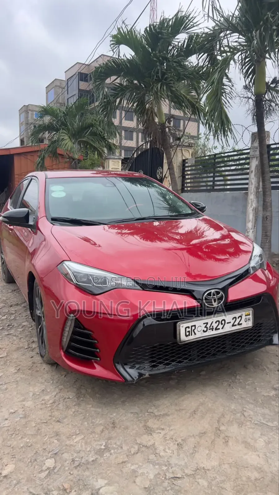 Toyota Corolla 2017 Red