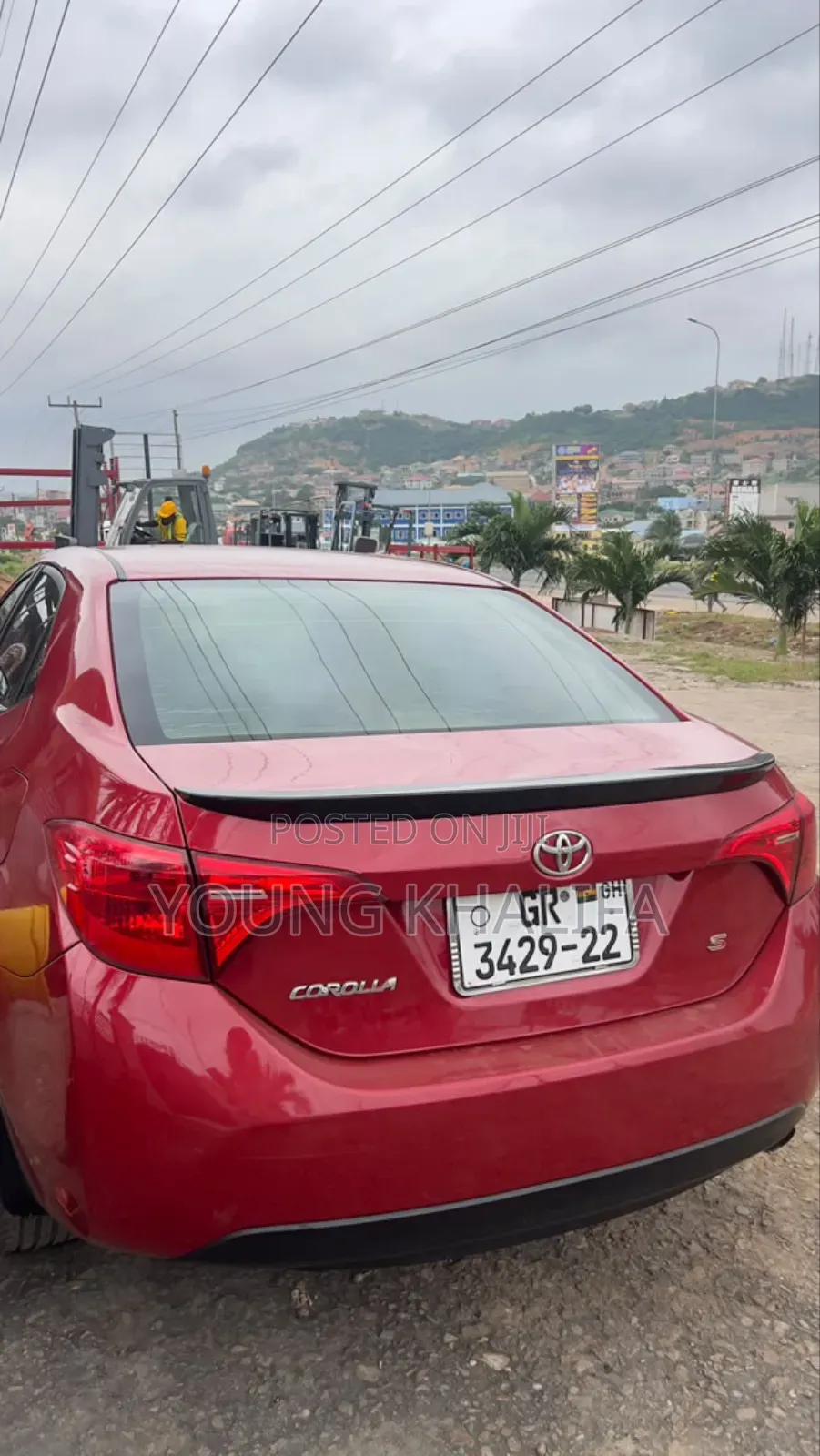 Toyota Corolla 2017 Red