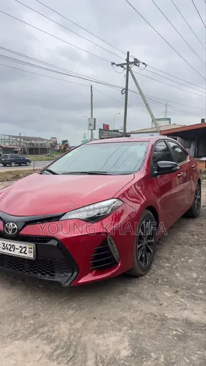 Toyota Corolla 2017 Red