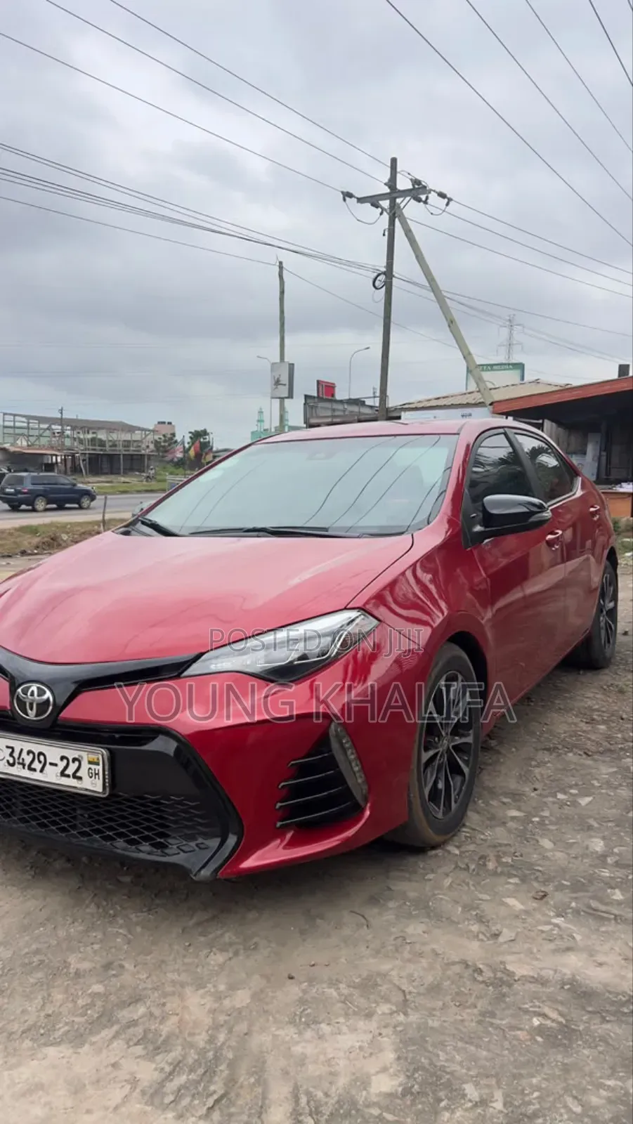 Toyota Corolla 2017 Red