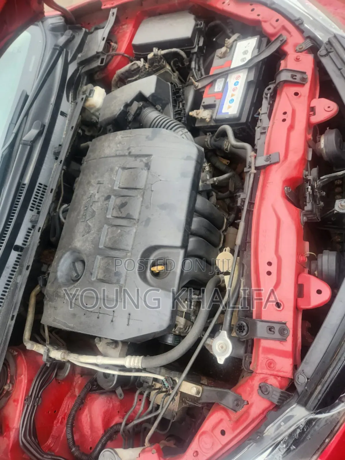 Toyota Corolla 2017 Red