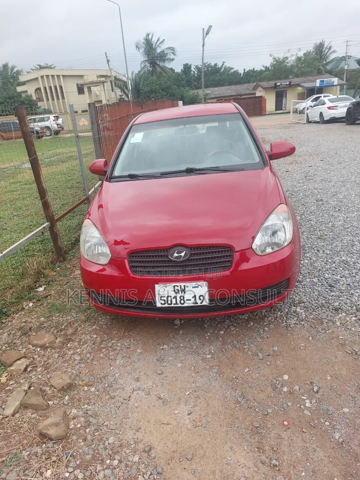 Hyundai Accent 2008 Red