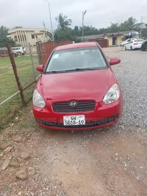 Hyundai Accent 2008 Red