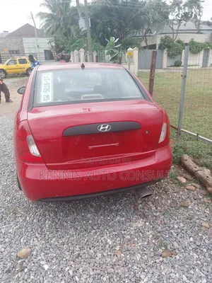 Hyundai Accent 2008 Red