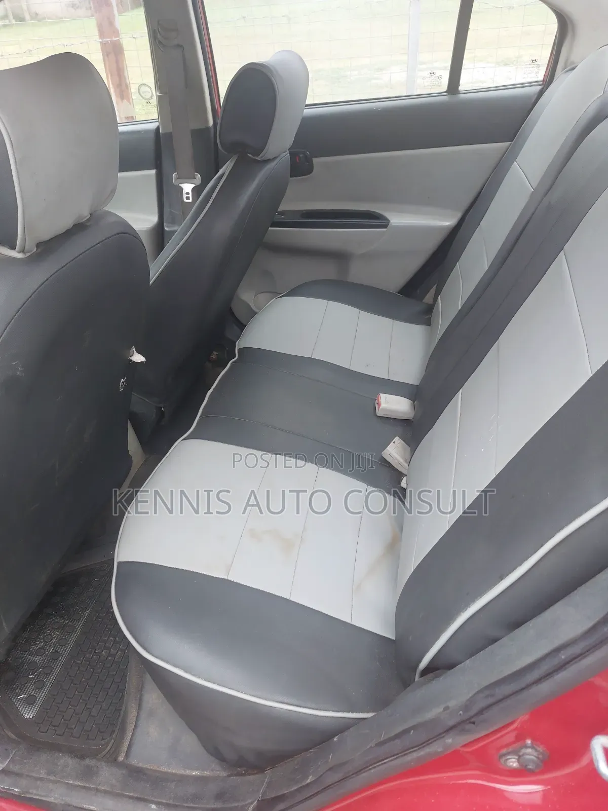 Hyundai Accent 2008 Red