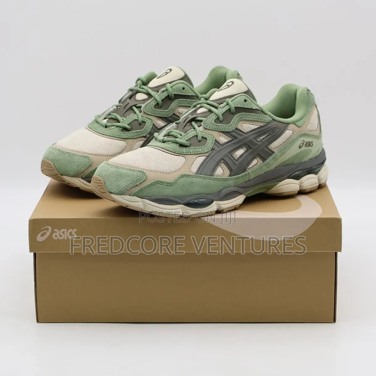 ASICS GEL-NYC Green Casual Sneakers