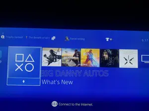 PlayStation 4 Slim With Games and Controls