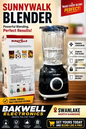 Sunnywalk Blender – Powerful Blending, Perfect Results!
