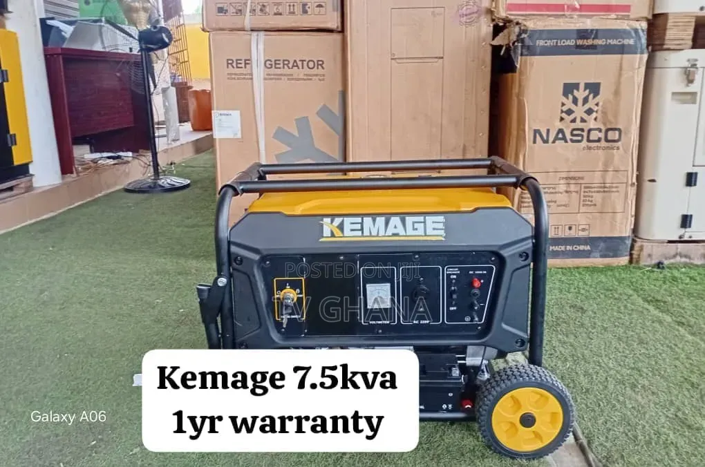 Kemage 7.5KVA 8500W Heavy Duty Generator – Quality You Can 7.5kva