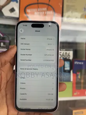 Apple iPhone 15 128 GB Pink