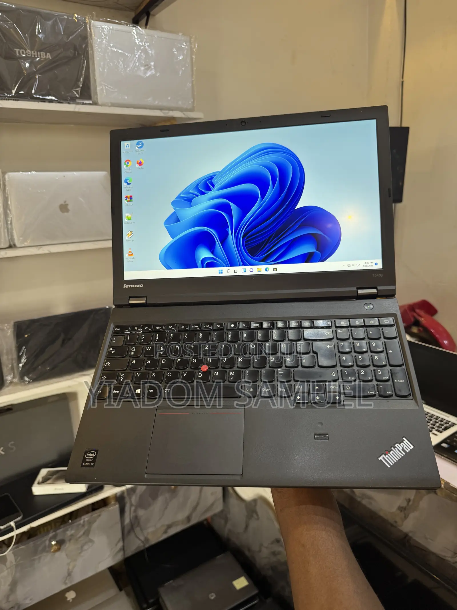 Laptop Lenovo ThinkPad T540p 8GB Intel Core i5 HDD 500GB