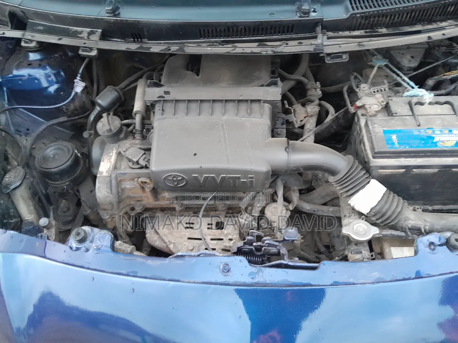 Toyota Vitz 2010 Blue