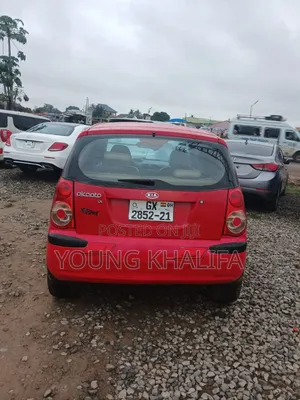 Kia Morning 2010 Red