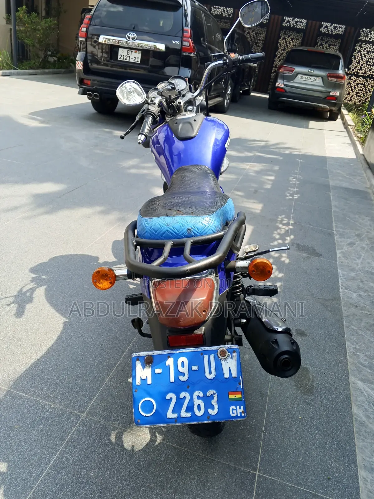 Haojin HJ125 2019 Blue