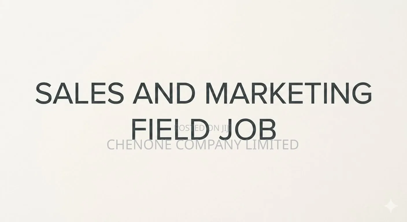 Field Sales Job B2B