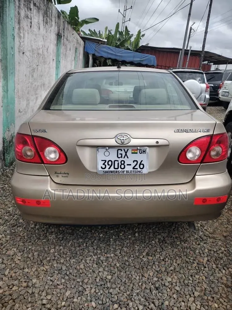 Toyota Corolla 2006 Beige