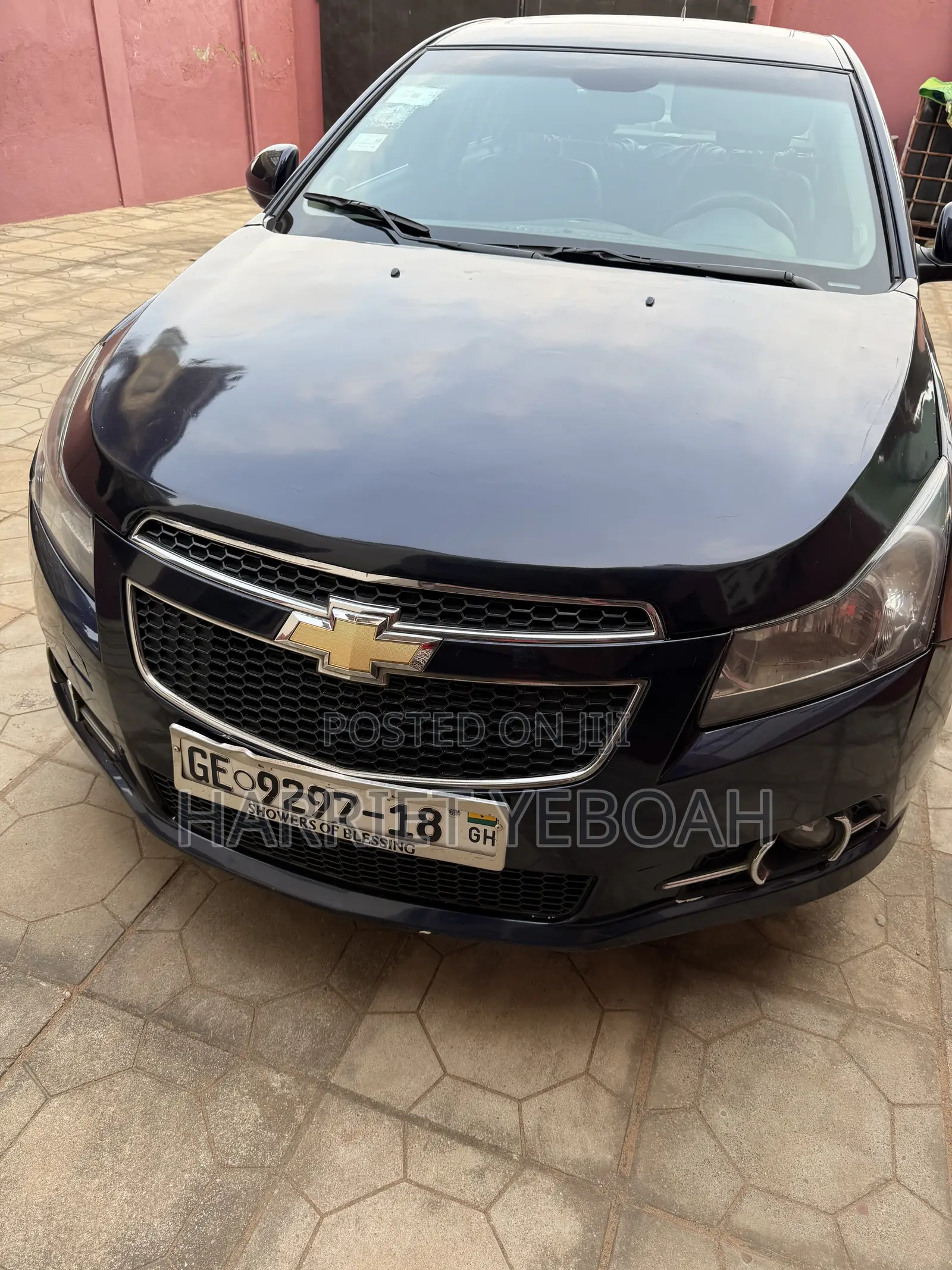 Chevrolet Cruze 2012 Blue