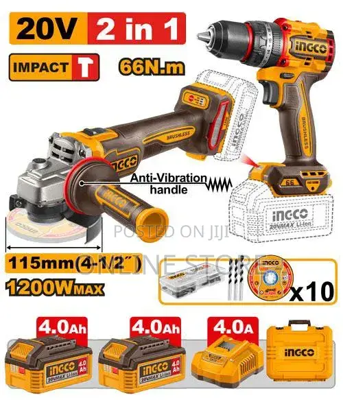 Lithium-Ion Cordless 3pc. Combo Kit