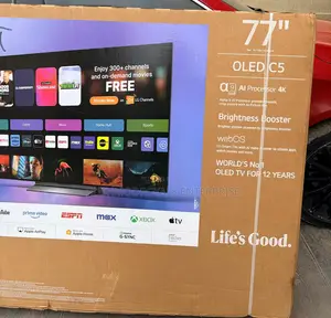 Stunning Clarity and Cinematic LG 77" OLED Evo AI Smart TV