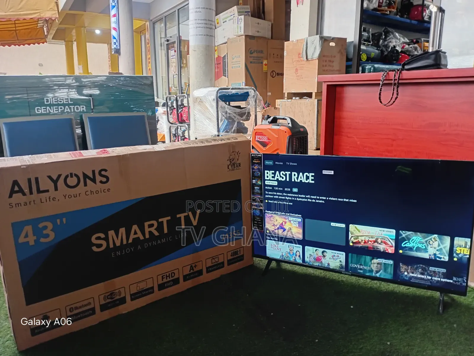 Ailyons 43 Inch Smart Television – Enjoy Clear Images Nonstop 43 TVS
