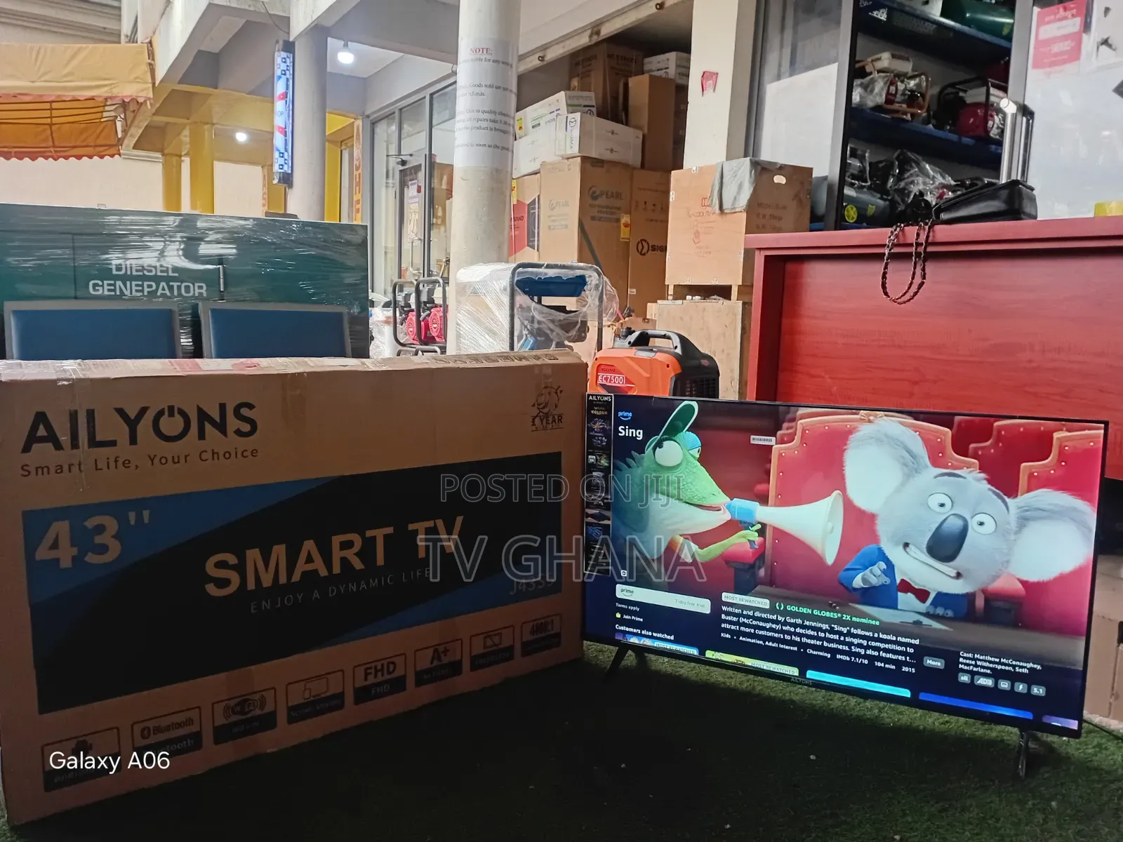 Ailyons 43 Inch Smart TV – Powerful Big Screen Entertainment at 43 TVS