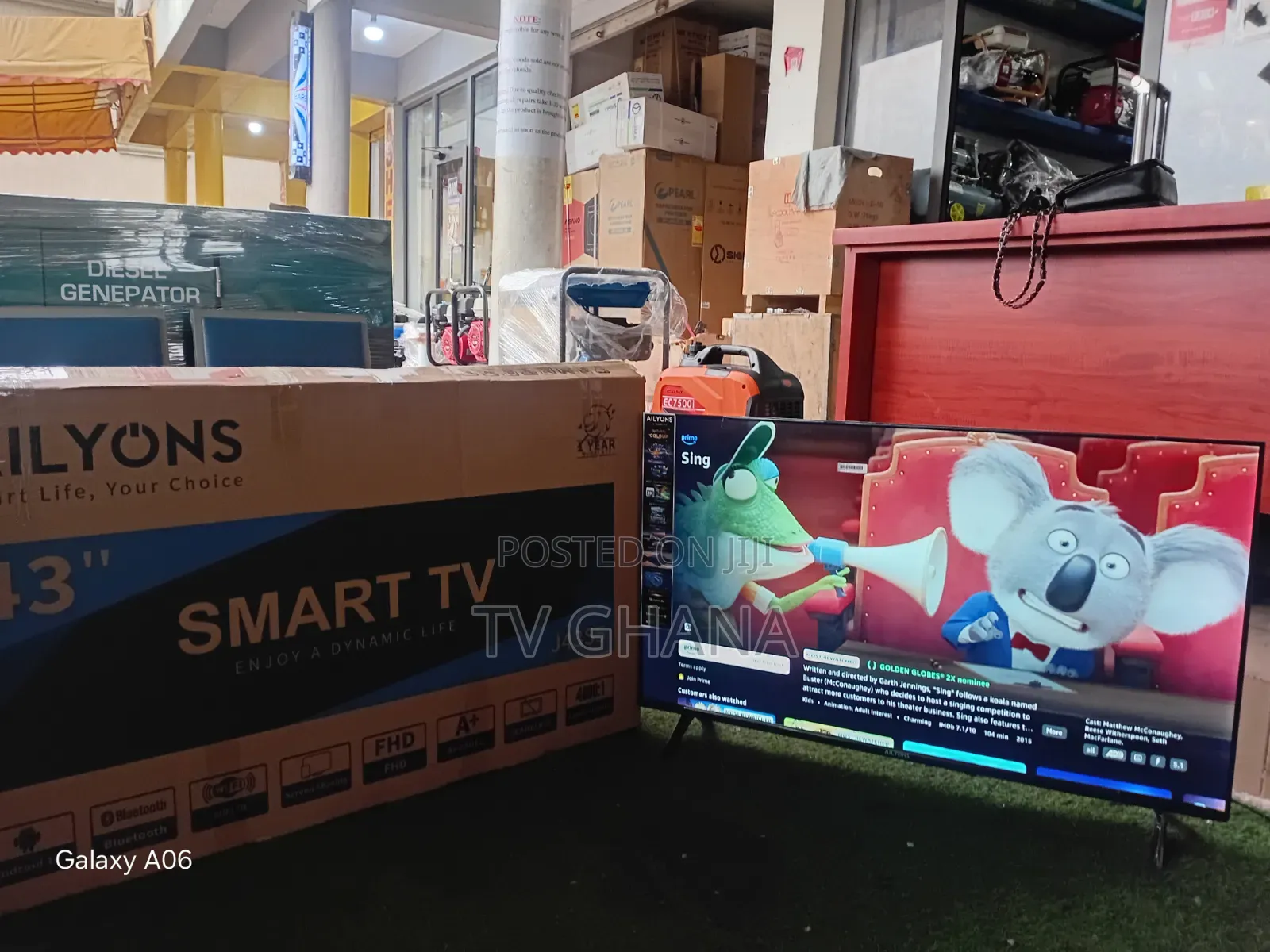 Ailyons 43 Inch Smart TV – Powerful Big Screen Entertainment at 43 TVS