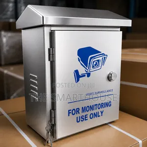 Outdoor Stainless Steel CCTV Surveillance Cabinet