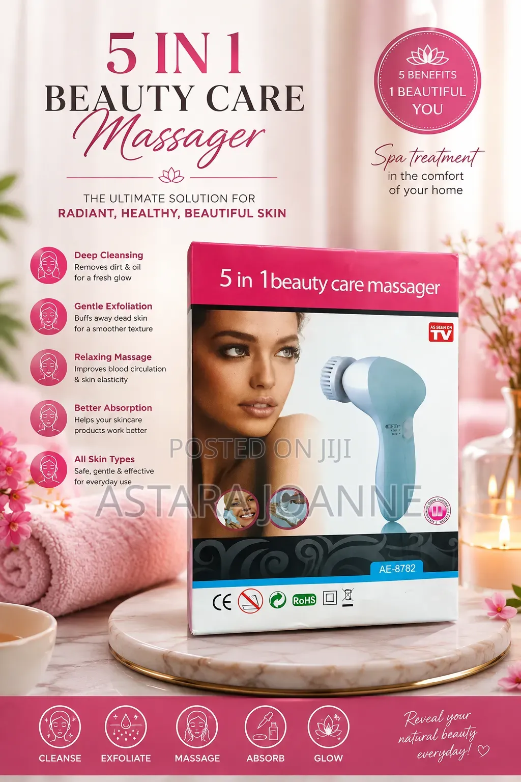 Beauty Massager Brush