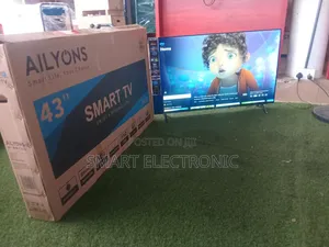Ailyons 43-Inch Smart TV – Big Screen Entertainment for Home Office