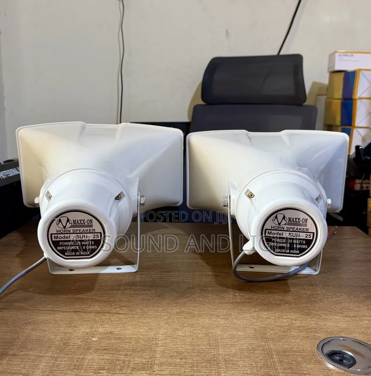 Maxx-on SUH-25 Car Horn Speakers[Pair]